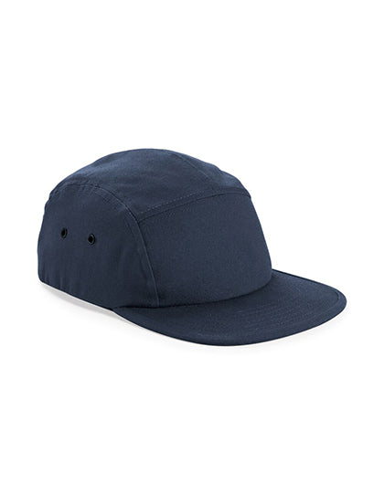 Canvas 5 Panel Camper Cap in Navy, Größe One Size