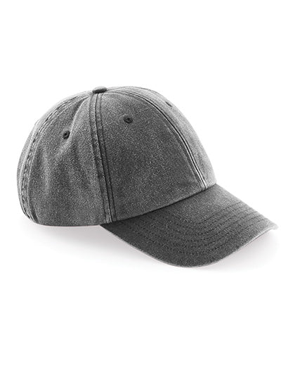 Low Profile Vintage Cap in Vintage Black, Größe One Size