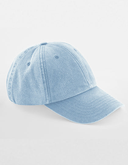 Low Profile Vintage Cap in Vintage Light Blue, Größe One Size