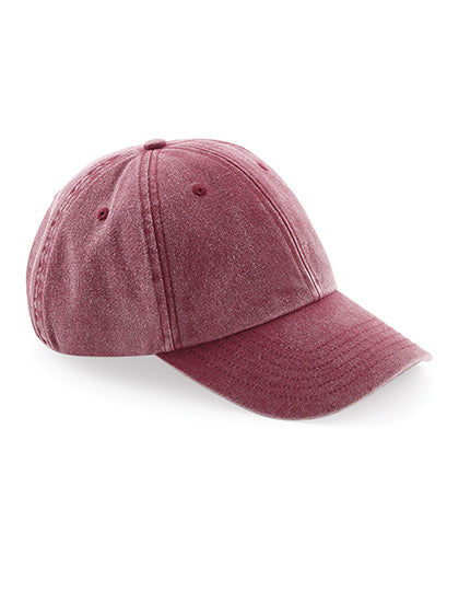 Low Profile Vintage Cap in Vintage Red, Größe One Size