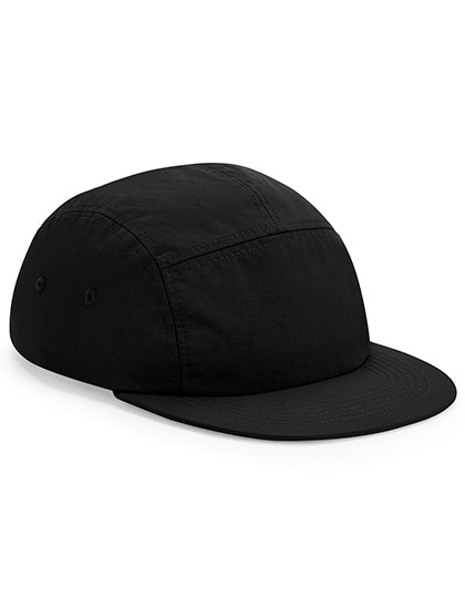 Outdoor 5 Panel Camper Cap in Black, Größe One Size