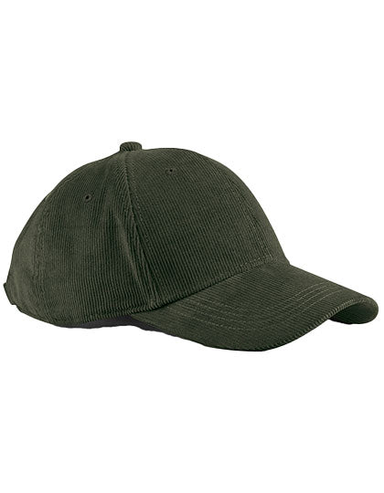 EarthAware® Organic Cord Baseball Cap in Forest Night, Größe One Size