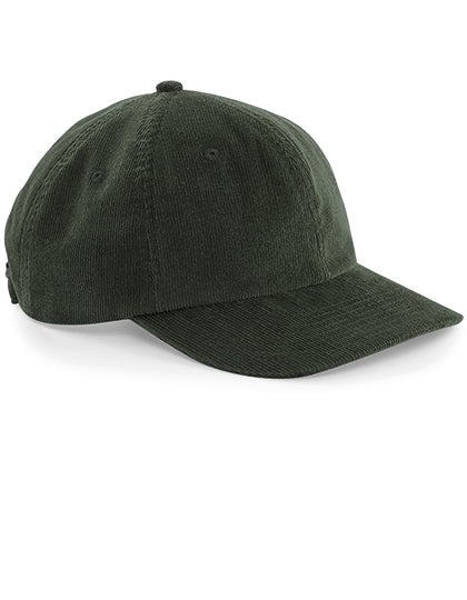 Heritage Cord Cap in Dark Olive, Größe One Size