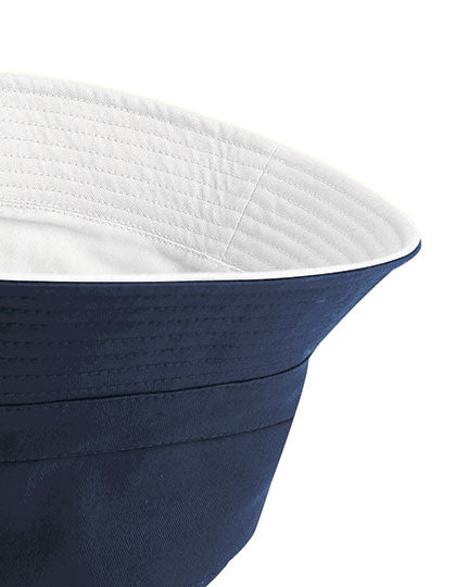 Reversible Bucket Hat in French Navy, Größe L/XL