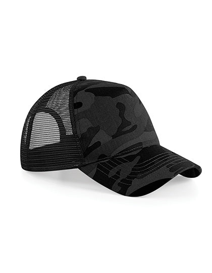 Camo Snapback Trucker in Midnight Camo, Größe One Size