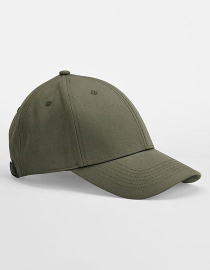 EarthAware® Organic Cotton Canvas 6 Panel Cap in Olive Green, Größe One Size