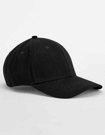 EarthAware® Classic Organic Cotton 6 Panel Cap in Black, Größe One Size