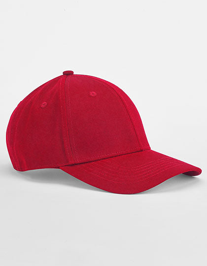 EarthAware® Classic Organic Cotton 6 Panel Cap in Classic Red, Größe One Size