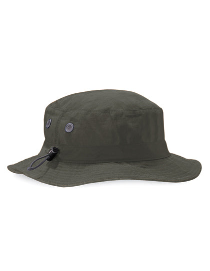 Cargo Bucket Hat in Olive Green, Größe One Size
