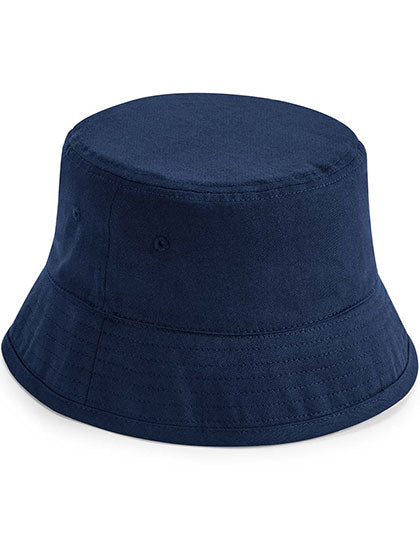 Organic Cotton Bucket Hat in Navy, Größe L/XL