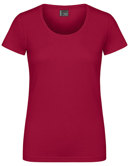 Women´s T-Shirt in Granat, Größe 3XL