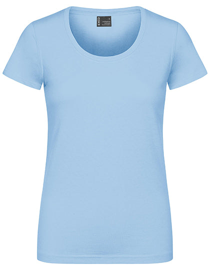 Women´s T-Shirt in Ice Blue, Größe 3XL