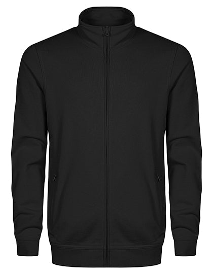 Men´s Sweatjacket in Charcoal (Solid), Größe 5XL