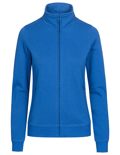 Women´s Sweatjacket in Cobalt Blue, Größe 3XL