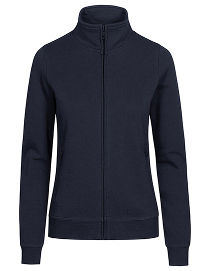 Women´s Sweatjacket in Navy, Größe 3XL