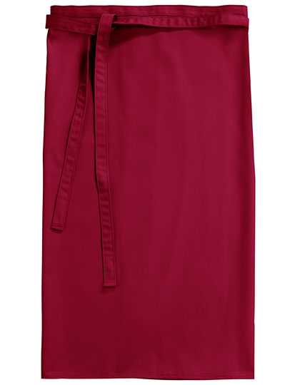 Bistro Apron Roma 80 GreeNature in Cherry, Größe 80 x 100 cm
