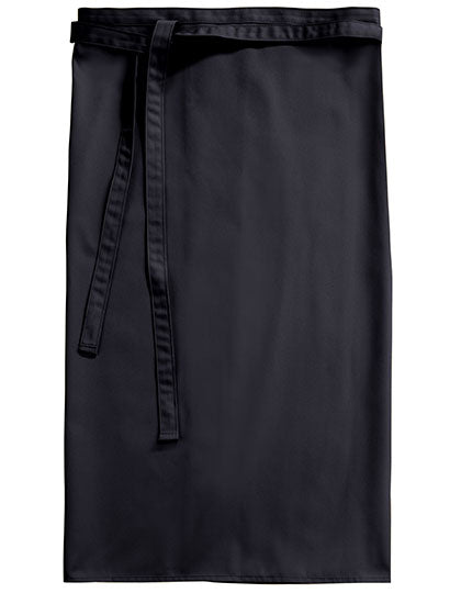 Bistro Apron Roma 80 GreeNature in Raven, Größe 80 x 100 cm