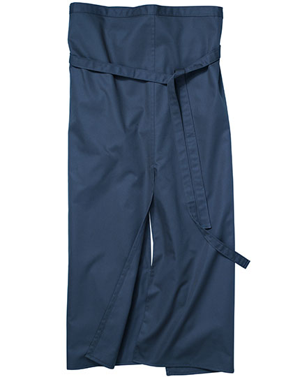 Slit Apron Milano 100 x 100 cm in Dark Blue, Größe 100 x 100 cm