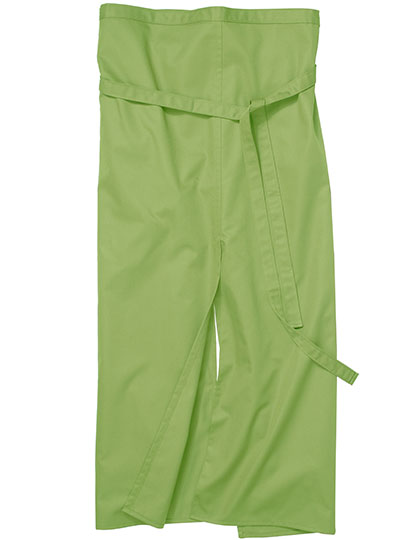 Slit Apron Milano 100 x 100 cm in Leaf, Größe 100 x 100 cm