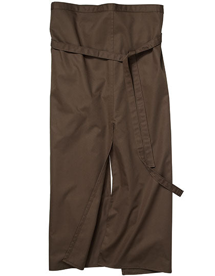 Slit Apron Milano 100 x 100 cm in Toffee, Größe 100 x 100 cm