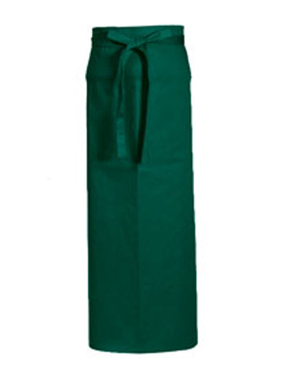 Slit Apron Milano 80 x 100 cm in Bottle Green, Größe 80 x 100 cm