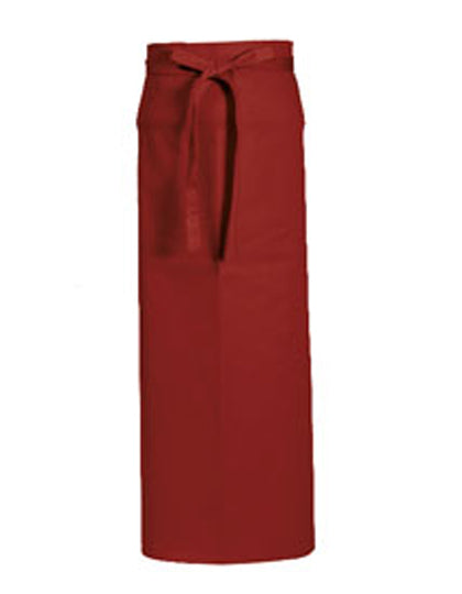 Slit Apron Milano 80 x 100 cm in Copper, Größe 80 x 100 cm