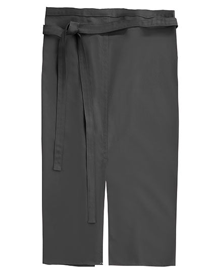 Slit Apron Milano 80 x 100 cm in Lava, Größe 80 x 100 cm