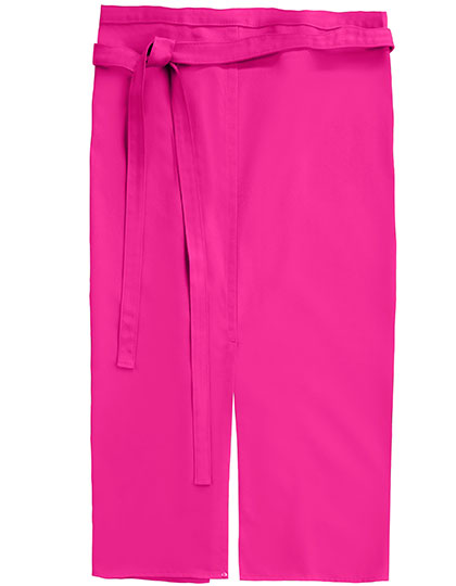 Slit Apron Milano 80 x 100 cm in Magenta, Größe 80 x 100 cm