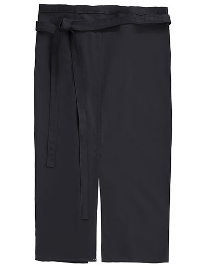 Slit Apron Milano 80 x 100 cm in Raven, Größe 80 x 100 cm