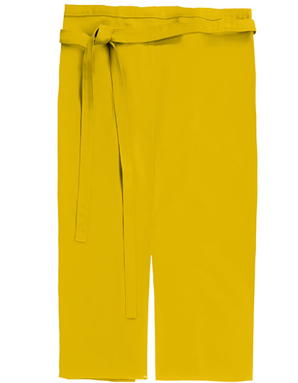 Slit Apron Milano 80 x 100 cm in Sunshine, Größe 80 x 100 cm