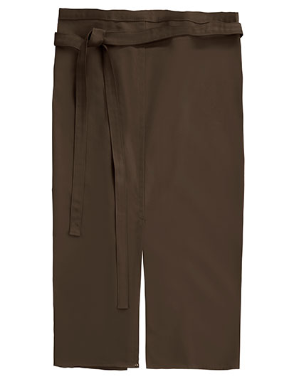 Slit Apron Milano 80 x 100 cm in Toffee, Größe 80 x 100 cm
