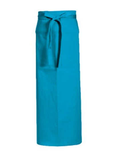Slit Apron Milano 80 x 100 cm in Turquoise, Größe 80 x 100 cm