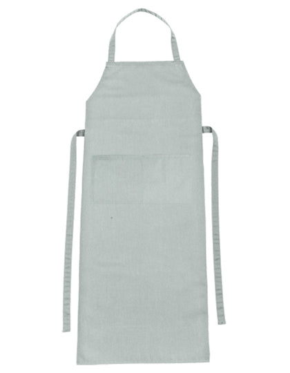 Bib Apron Verona Bag 110 x 75 cm in Pale Grey, Größe 110 x 75 cm
