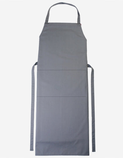 Bib Apron Verona Classic Bag 90 x 75 cm in Elefant, Größe 90 x 75 cm
