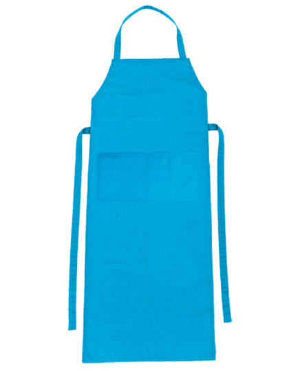 Bib Apron Verona Classic Bag 90 x 75 cm in Turquoise, Größe 90 x 75 cm