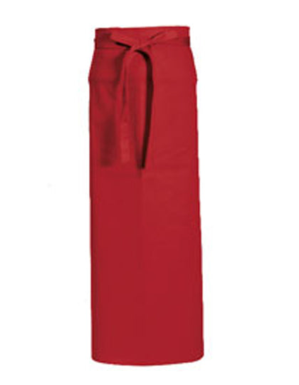 Bistro Apron Roma 100 x 100 cm in Red, Größe 100 x 100 cm