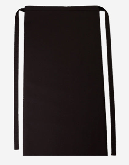 Bistro Apron Roma 80 in Black, Größe 80 x 100 cm