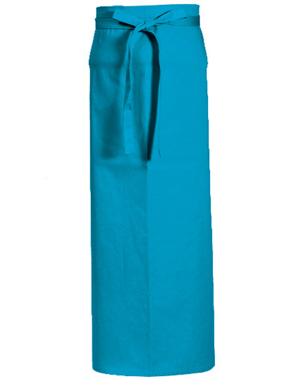 Bistro Apron Roma 80 in Turquoise, Größe 80 x 100 cm