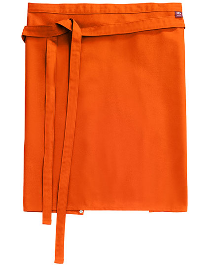 Bistro Apron Roma 50 x 78 cm in Pumpkin, Größe 50 x 78 cm