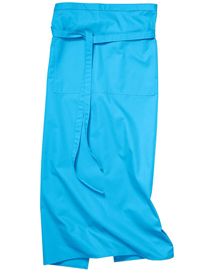 Bistro Apron Roma Bag 100 x 100 cm in Turquoise, Größe 100 x 100 cm
