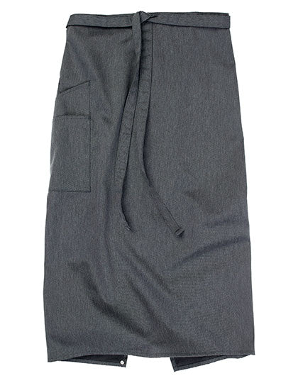 Bistro Apron Macerata in Grey Melange, Größe 80 x 100 cm