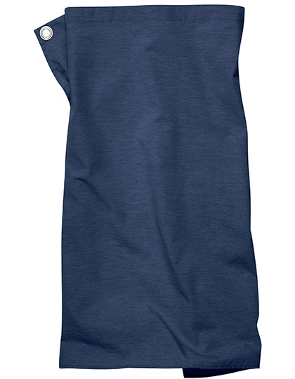 Bistro Apron Pizzone Melange in Blue, Größe 80 x 71 cm