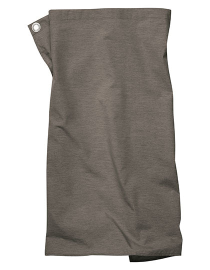 Bistro Apron Pizzone Melange in Brown, Größe 80 x 71 cm