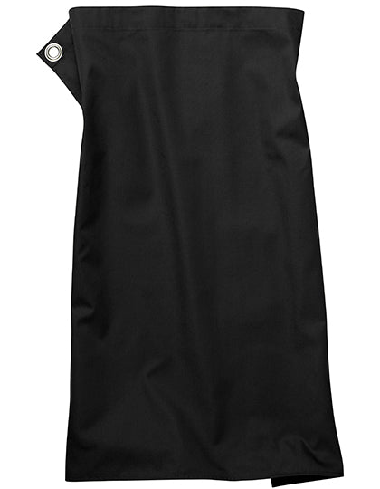Bistro Apron Pizzone Classic in Black, Größe 80 x 71 cm