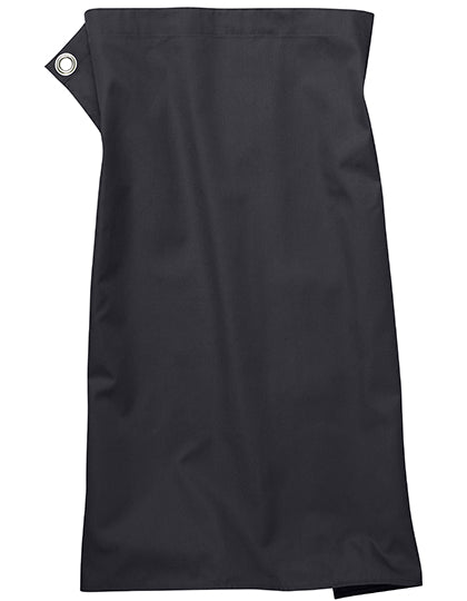 Bistro Apron Pizzone Classic in Raven, Größe 80 x 71 cm