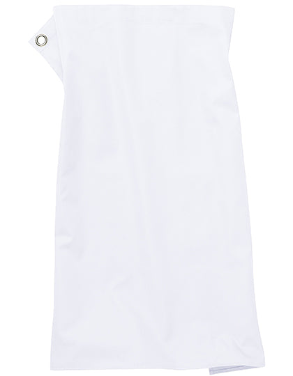 Bistro Apron Pizzone Classic in White, Größe 80 x 71 cm