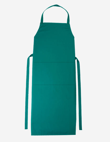 Bib Apron Verona 110 x 75 cm in Bottle Green, Größe 110 x 75 cm