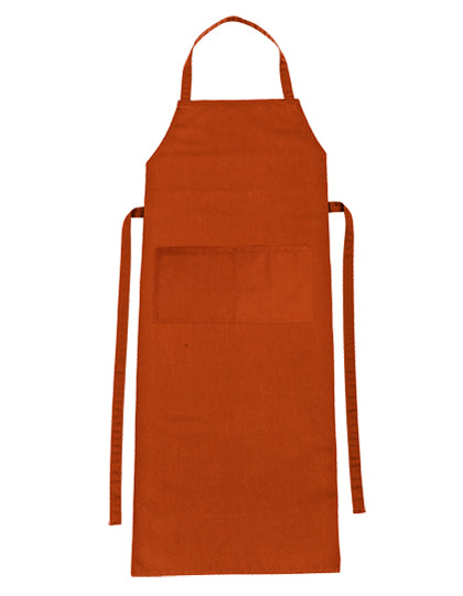 Bib Apron Verona 110 x 75 cm in Copper, Größe 110 x 75 cm