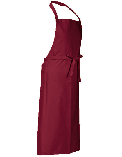 Bib Apron Verona 110 x 75 cm in Regency Red, Größe 110 x 75 cm