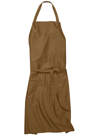 Bib Apron Verona 90 in Caramel, Größe 90 x 75 cm